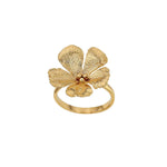 Load image into Gallery viewer, Gold Plated Blossom Ring