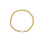 Load image into Gallery viewer, Gold Plated Isla Beaded Pearl Bracelet