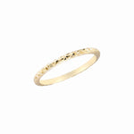 Load image into Gallery viewer, 9ct Gold Diamond Cut Thin Band Ring