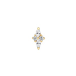 Load image into Gallery viewer, 9ct Gold Diamond Shape Cartilage Earring