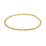 Load image into Gallery viewer, 9ct Gold Figarope Twist Bracelet