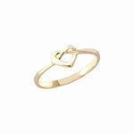 Load image into Gallery viewer, 9ct Gold Heart Infinity Knot Ring