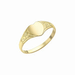 Load image into Gallery viewer, 9ct Gold Small Heart Signet Ring