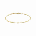 Load image into Gallery viewer, 9ct Gold Small Paperlink Bracelet