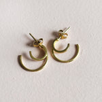 Load image into Gallery viewer, 9ct Gold Double Hoop Earrings