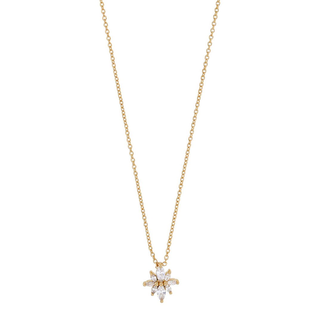 Gold Plated Cassie Pendant Necklace