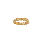Load image into Gallery viewer, Gold Plated Twist Ring