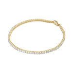 Load image into Gallery viewer, 9ct Gold CZ Tennis Bracelet
