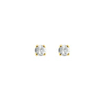 Load image into Gallery viewer, 18ct Gold Diamond Stud Earrings
