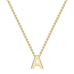 Load image into Gallery viewer, 9ct Gold Mini Initial A Necklace
