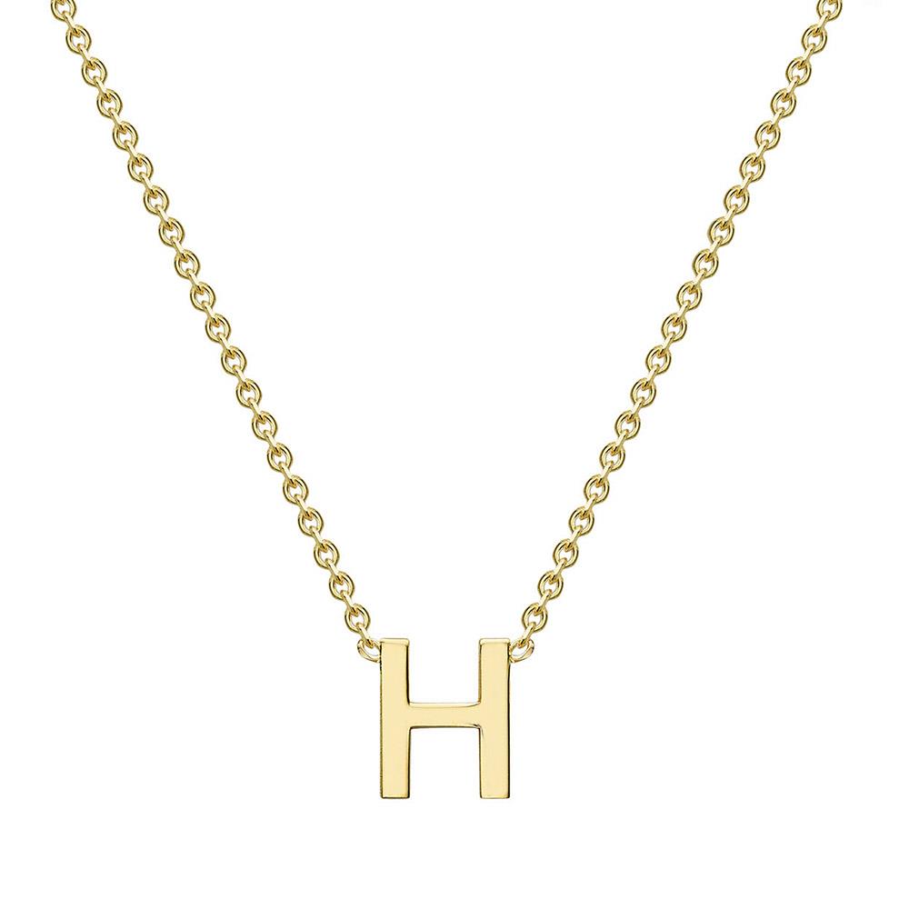 Initial necklace sale h