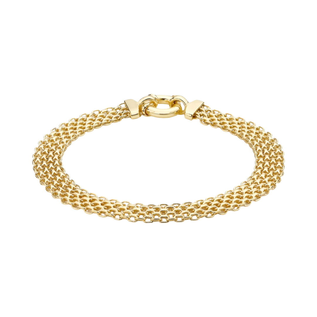 9ct Gold Bismark Bracelet