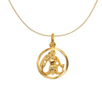 Load image into Gallery viewer, 9ct Gold Aquarius Zodiac Necklace
