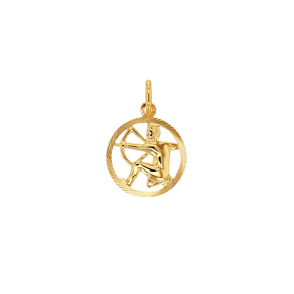 9ct Gold Sagittarius Zodiac Necklace