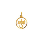 Load image into Gallery viewer, 9ct Gold Scorpio Zodiac Necklace
