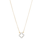 Load image into Gallery viewer, 9ct Gold Diamond Open Flower Pendant

