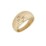 Load image into Gallery viewer, 9ct Gold Diamond Cut Dome Ring
