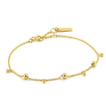 Load image into Gallery viewer, Gold Plated Modern Drop Balls Bracelet

