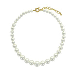 Load image into Gallery viewer, Gold Plated Isla Big Pearl Necklace
