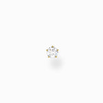 Load image into Gallery viewer, Gold Plated Single Mini Stone Stud Earring
