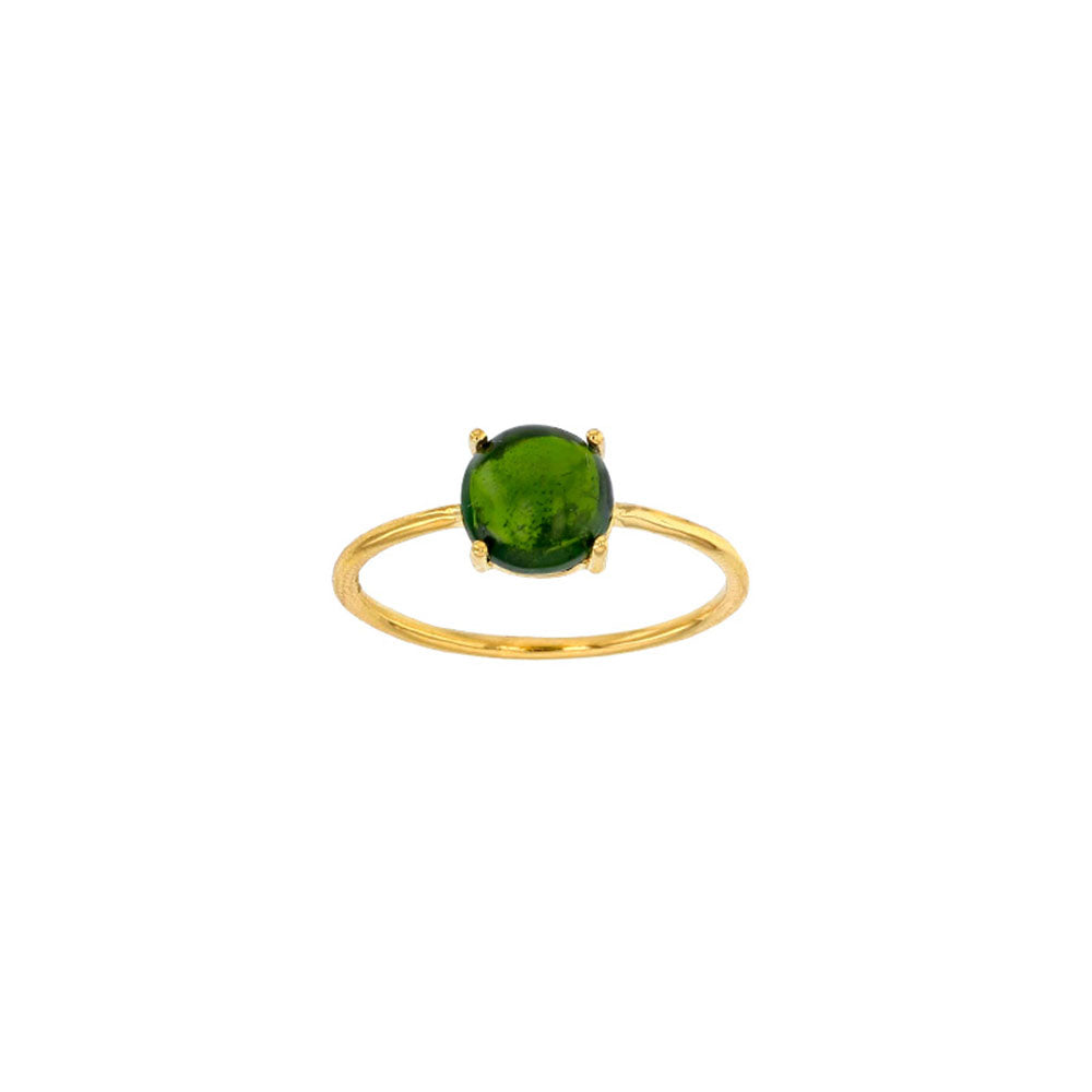 18ct Gold Diopside Ring