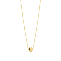 9ct Gold Bubble Heart Necklace