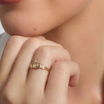 Load image into Gallery viewer, 9ct Gold Thin Claddagh Ring

