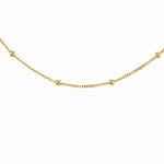 Load image into Gallery viewer, 9ct Gold Dainty Ball Necklace
