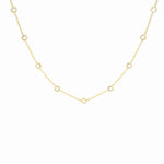 Load image into Gallery viewer, 9ct Gold Multi CZ Stone Necklace
