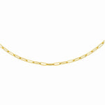 Load image into Gallery viewer, 9ct Gold Small Paper Link Chain Necklace
