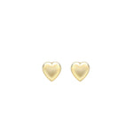 Load image into Gallery viewer, 9ct Gold Small Heart Stud Earrings
