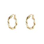 Load image into Gallery viewer, 9ct Gold Twisted Hoop Earrings
