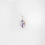 Load image into Gallery viewer, Silver June CZ Marquise Birthstone Pendant
