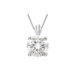 Load image into Gallery viewer, 9ct White Gold CZ Pendant Necklace
