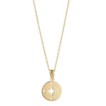 Load image into Gallery viewer, 9ct Gold Compass Pendant Necklace
