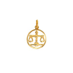 Load image into Gallery viewer, 9ct Gold Libra Zodiac Necklace
