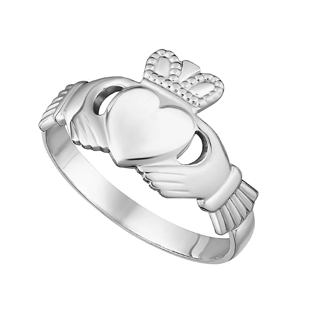 Silver Cara Claddagh Ring