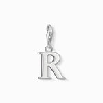 Load image into Gallery viewer, Silver R Initial Charm
