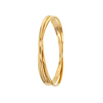 Load image into Gallery viewer, Gold Plated Triple Bangle Bracelet
