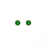 Load image into Gallery viewer, 18ct Gold Diopside Stud Earrings
