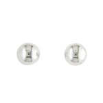 Load image into Gallery viewer, Silver Ball Stud Earrings
