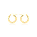 Load image into Gallery viewer, 9ct Gold Creole 10mm Hoop Earrings

