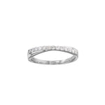 Load image into Gallery viewer, 18ct White Gold Crossover Diamond Ring
