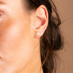 Load image into Gallery viewer, 9ct Gold North Star Stud Earrings
