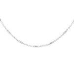 Load image into Gallery viewer, Silver Trace Bead Necklace
