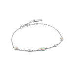 Load image into Gallery viewer, Silver Opal Colour Bracelet
