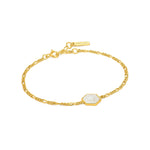 Load image into Gallery viewer, Gold Plated Compass Chain Bracelet
