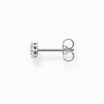 Load image into Gallery viewer, Silver Small Cluster Set Single Stud Earring
