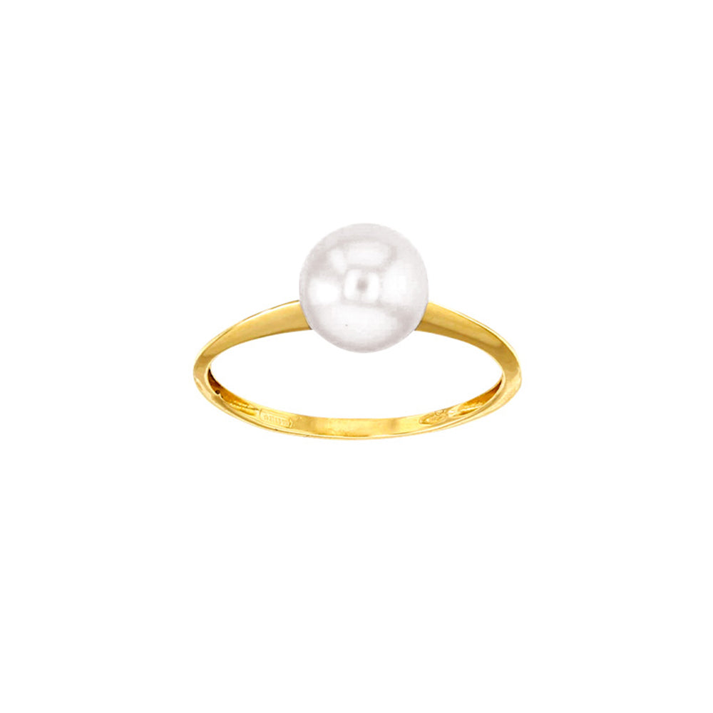 9ct Gold Cultured Freshwater Pearl Ring