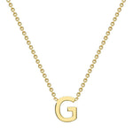 Load image into Gallery viewer, 9ct Gold Mini Initial G Necklace
